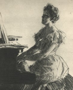 At the Piano